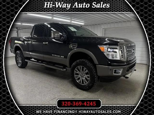 2016 Nissan Titan XD Platinum Reserve Diesel for sale in Pease, MN