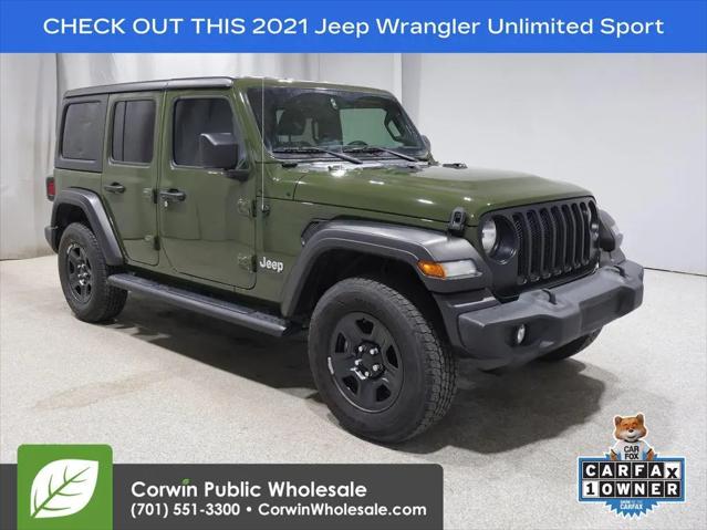 2021 Jeep Wrangler Sport 4x4 for sale in Fargo, ND