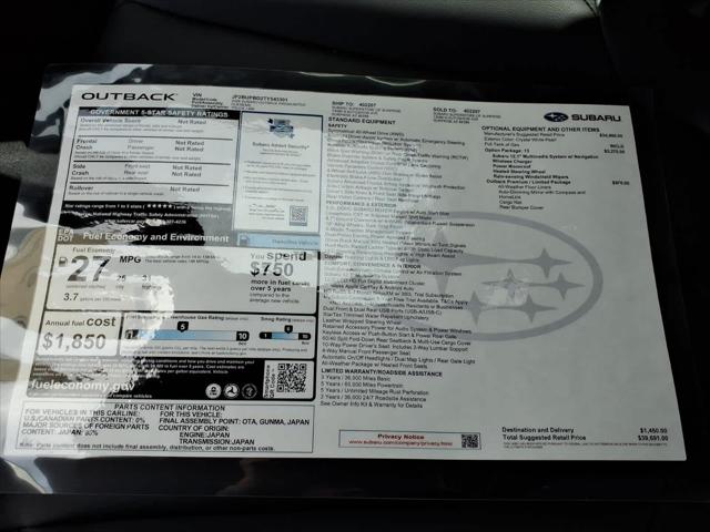 2026 Subaru Outback Premium
