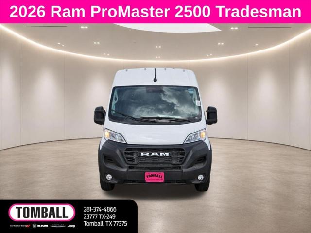 2026 RAM ProMaster 2500 RAM PROMASTER 2500 TRADESMAN CARGO VAN HIGH ROOF 159 WB 2026 RAM ProMaster 2500 RAM PROMASTER 2500 TRADESMAN CARGO VAN HIGH ROOF 159 WB