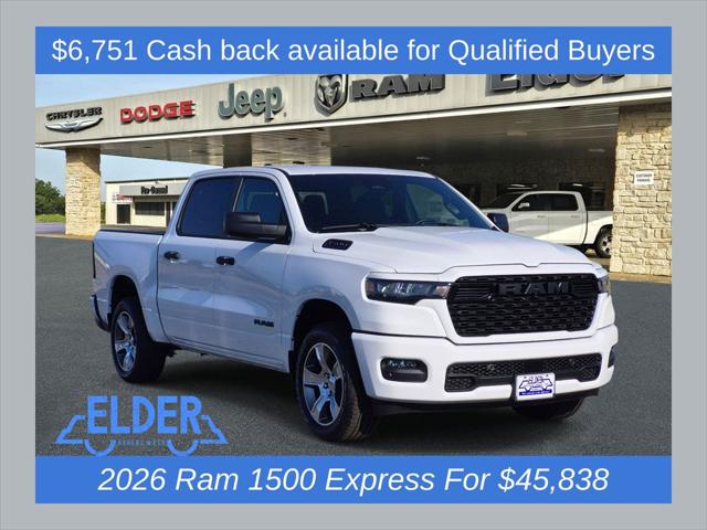 2026 RAM Ram 1500 RAM 1500 EXPRESS CREW CAB 4X4 57 BOX