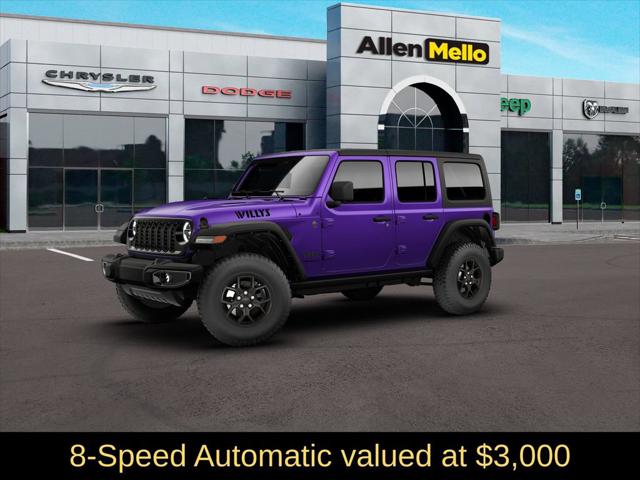 2026 Jeep Wrangler WRANGLER 4-DOOR WILLYS 2026 Jeep Wrangler WRANGLER 4-DOOR WILLYS