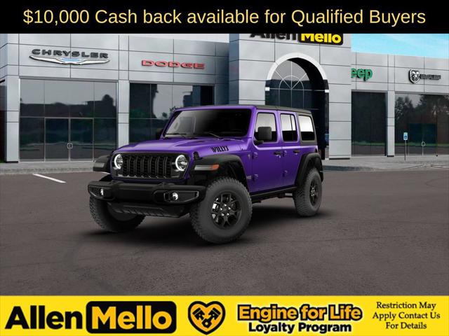 2026 Jeep Wrangler WRANGLER 4-DOOR WILLYS 2026 Jeep Wrangler WRANGLER 4-DOOR WILLYS