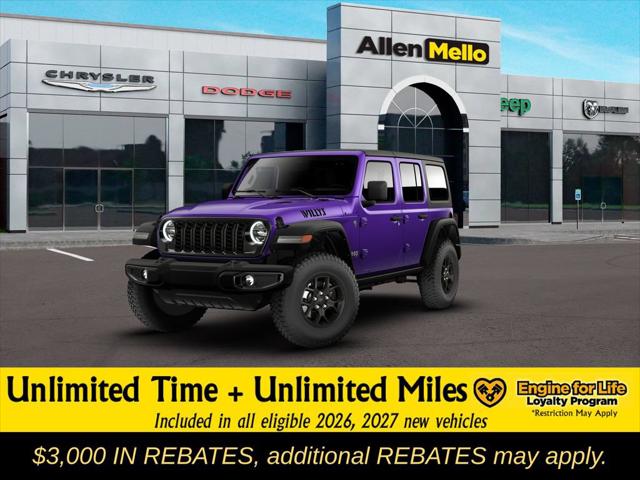 2026 Jeep Wrangler WRANGLER 4-DOOR WILLYS