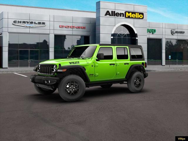2026 Jeep Wrangler WRANGLER 4-DOOR WILLYS 2026 Jeep Wrangler WRANGLER 4-DOOR WILLYS