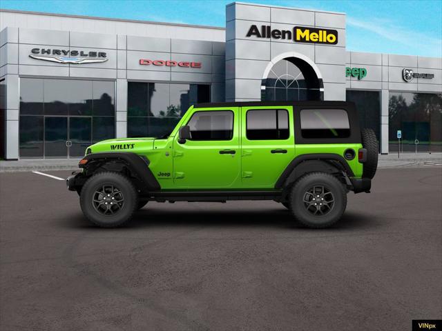2026 Jeep Wrangler WRANGLER 4-DOOR WILLYS 2026 Jeep Wrangler WRANGLER 4-DOOR WILLYS