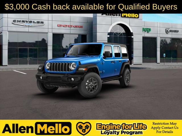 2026 Jeep Wrangler 4-Door Sport S 4x4 for sale in Nashua, NH
