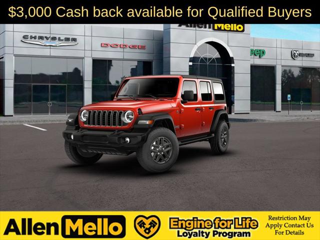 2026 Jeep Wrangler 4-Door Sport S 4x4 for sale in Nashua, NH