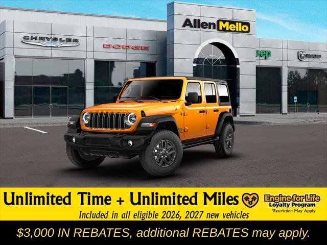 2026 Jeep Wrangler WRANGLER 4-DOOR SPORT S 2026 Jeep Wrangler WRANGLER 4-DOOR SPORT S