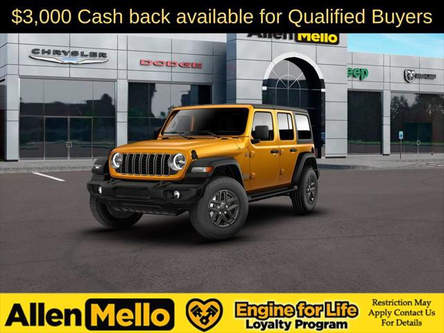 2026 Jeep Wrangler 4-Door Sport S 4x4 for sale in Nashua, NH