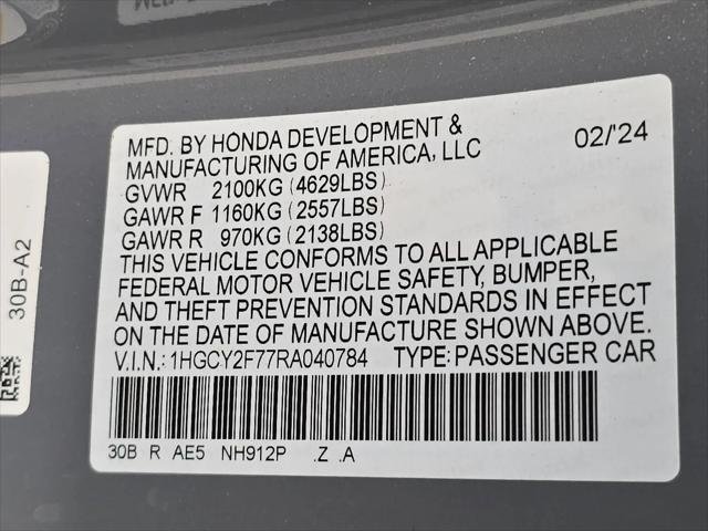 2024 Honda Accord Hybrid Sport-L