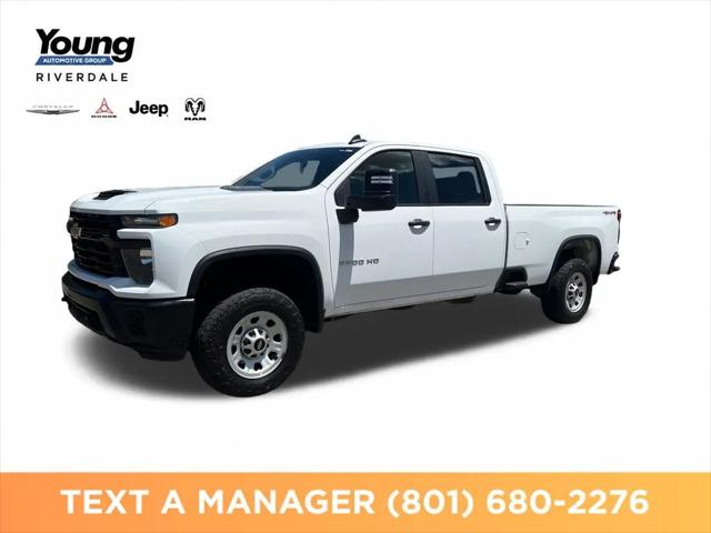 2025 Chevrolet Silverado 3500HD 4WD Crew Cab Long Bed Work Truck for sale in Riverdale, UT