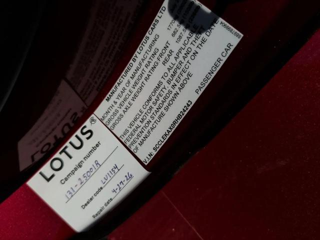 2024 Lotus Emira V6 First Edition