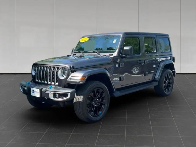 2022 Jeep Wrangler 4xe Unlimited Sahara 4x4 for sale in Putnam, CT