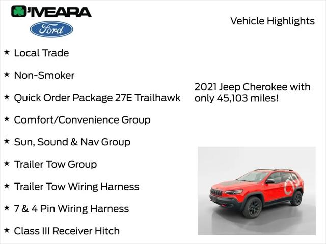 2021 Jeep Cherokee Trailhawk 4x4