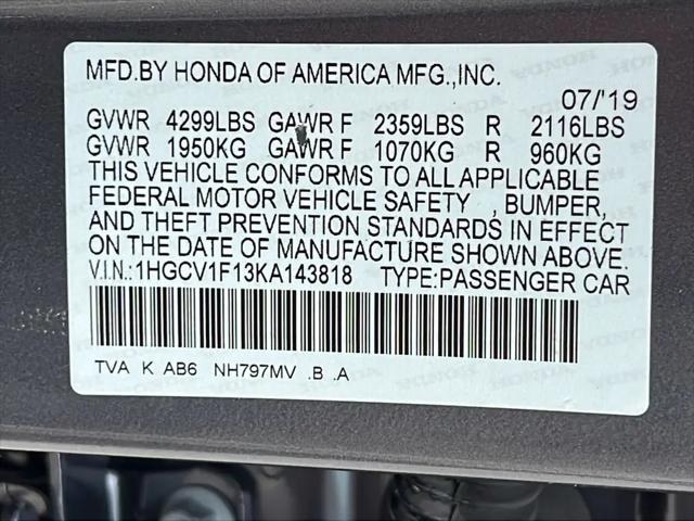 2019 Honda Accord LX