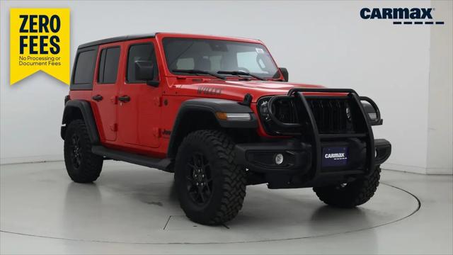 2024 Jeep Wrangler 4-Door Willys 4x4 for sale in Lithia Springs, GA