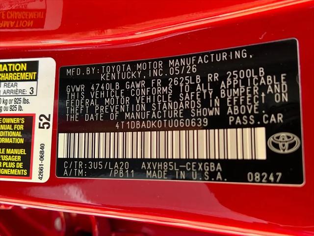 2026 Toyota Camry XLE