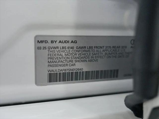 2025 Audi A8 L 55 TFSI quattro Tiptronic