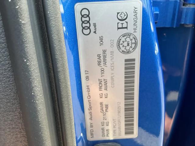 2018 Audi RS 3 2.5T