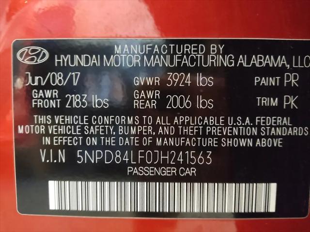 2018 Hyundai Elantra Value Edition