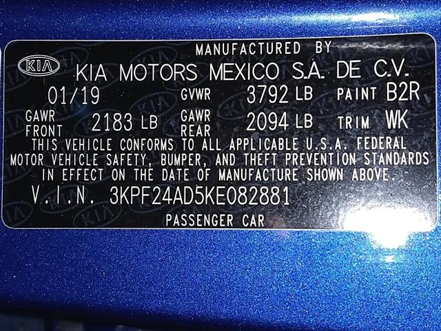 2019 Kia Forte LXS