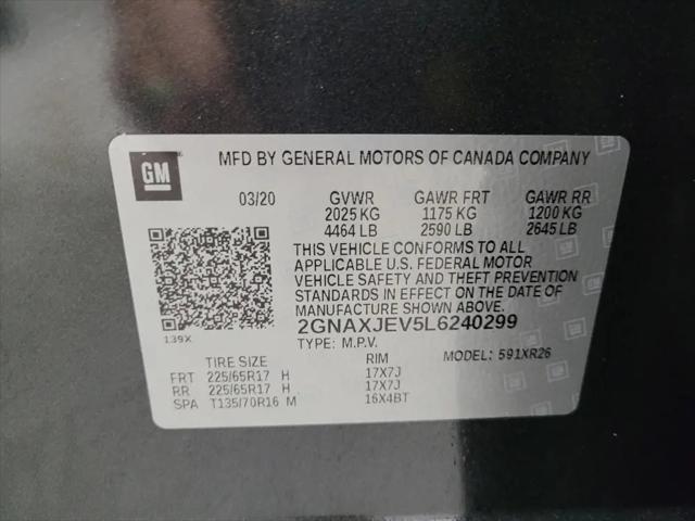 2020 Chevrolet Equinox FWD 2FL