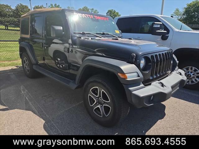 2020 Jeep Wrangler Black and Tan 4x4 for sale in Knoxville, TN
