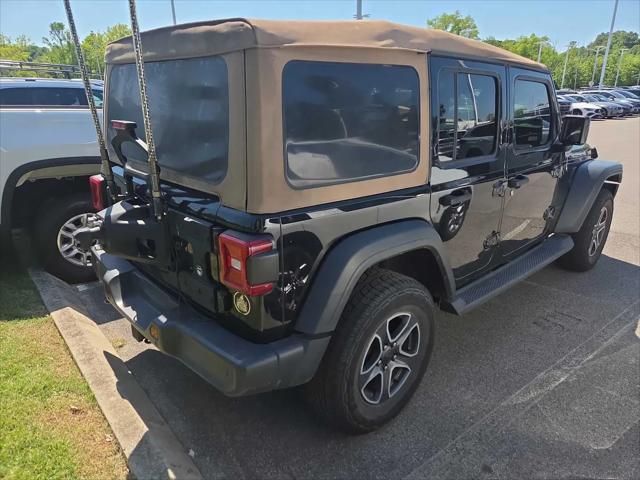 2020 Jeep Wrangler Black and Tan 4x4