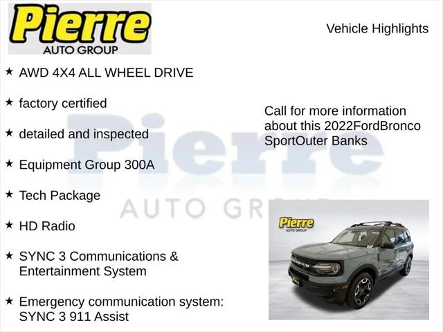 2022 Ford Bronco Sport Outer Banks