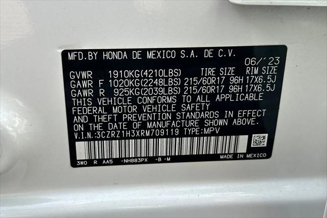 2024 Honda HR-V 2WD LX