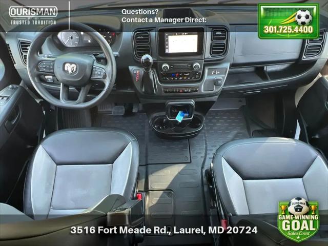 2023 Ram ProMaster 2500 Cargo Van High Roof 159" WB