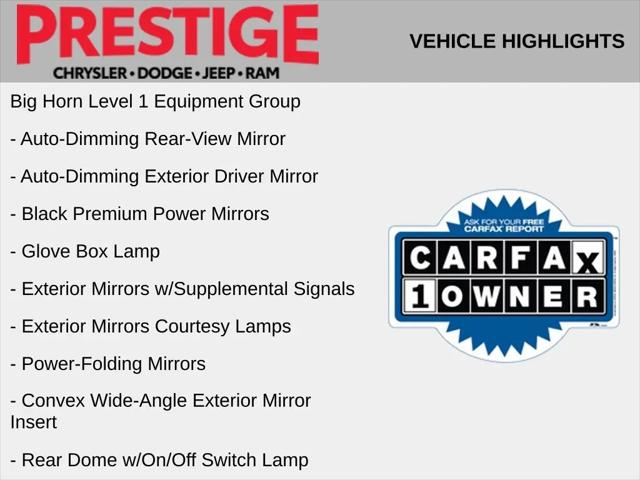 2024 Ram 1500 Big Horn Crew Cab 4x4 5'7" Box