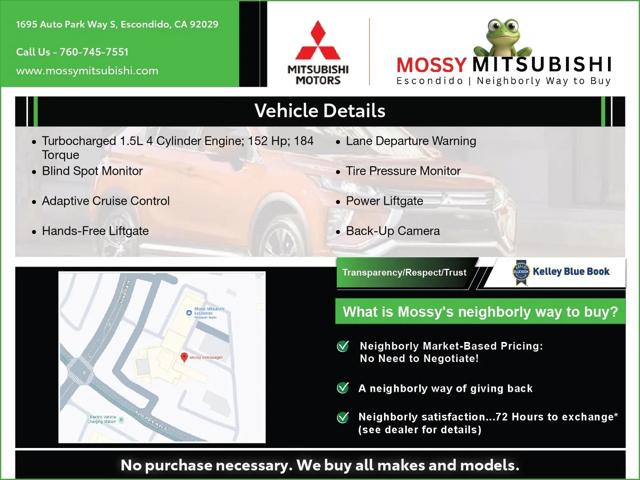 2026 Mitsubishi Eclipse Cross Black Edition S-AWC