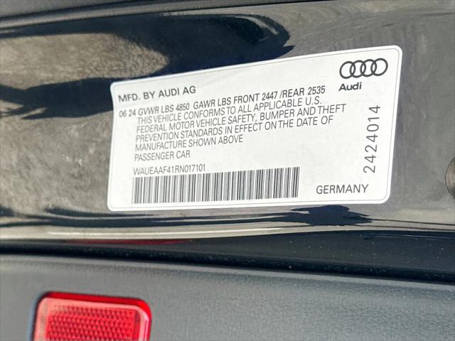 2024 Audi A4 Premium Plus 45 TFSI S line quattro S tronic