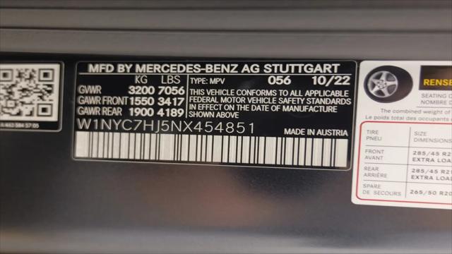 2022 Mercedes-Benz AMG G 63 4MATIC