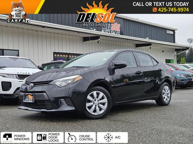 2016 Toyota Corolla LE for sale in Everett, WA