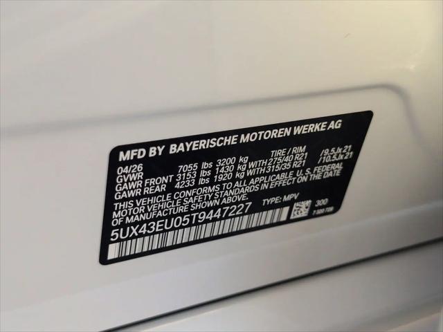 2026 BMW X5 xDrive50e