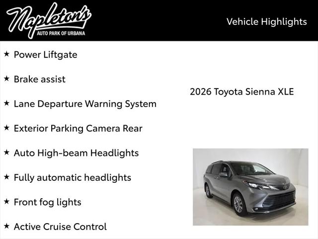 2026 Toyota Sienna XLE