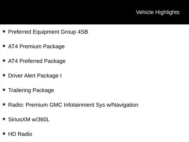2020 GMC Sierra 1500 AT4
