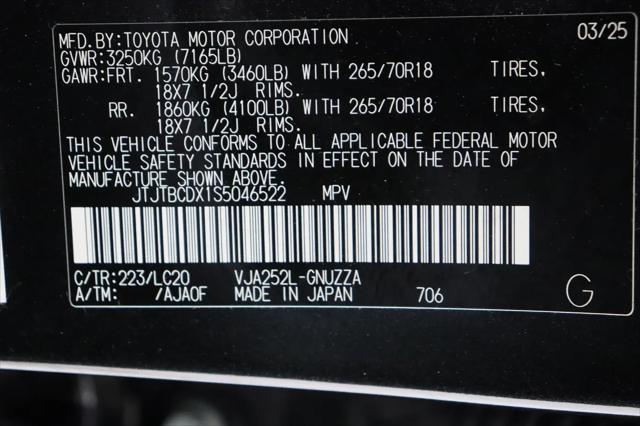 2025 Lexus GX 550 Overtrail+