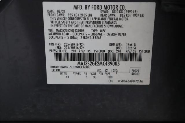 2021 Ford EcoSport SE