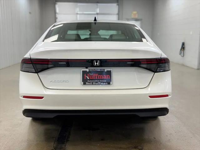 2025 Honda Accord Sedan SE