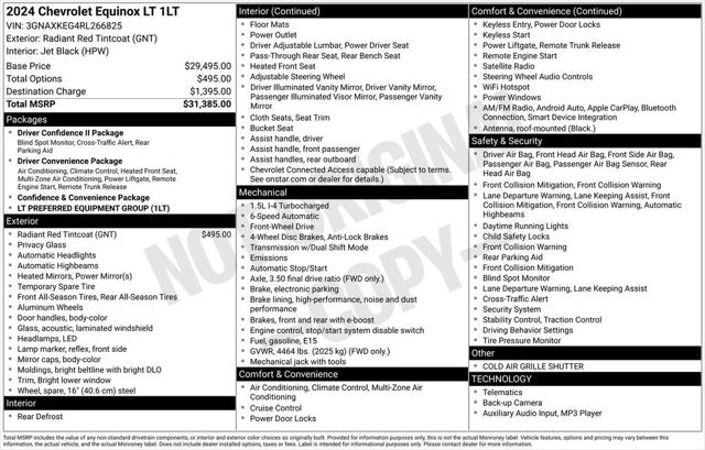2024 Chevrolet Equinox FWD LT