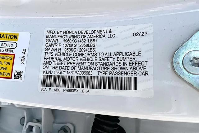 2023 Honda Accord EX