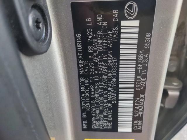 2019 Lexus ES 350 F SPORT