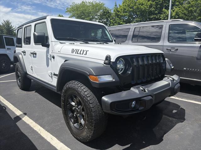 2022 Jeep Wrangler Unlimited Willys 4x4 2022 Jeep Wrangler Unlimited Willys 4x4
