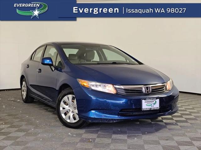 2012 Honda Civic LX for sale in Issaquah, WA