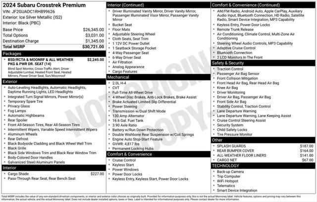 2024 Subaru Crosstrek Premium