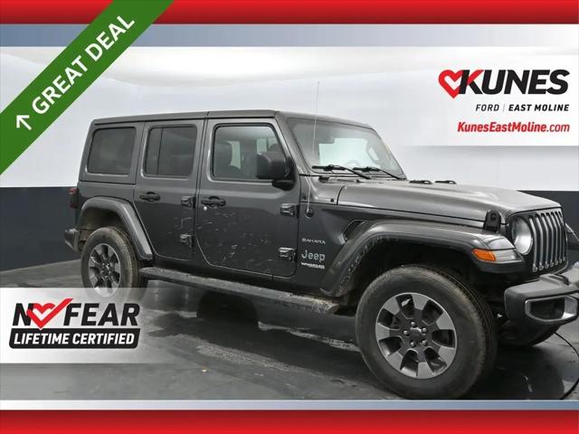 2020 Jeep Wrangler Unlimited Sahara for sale in East Moline, IL
